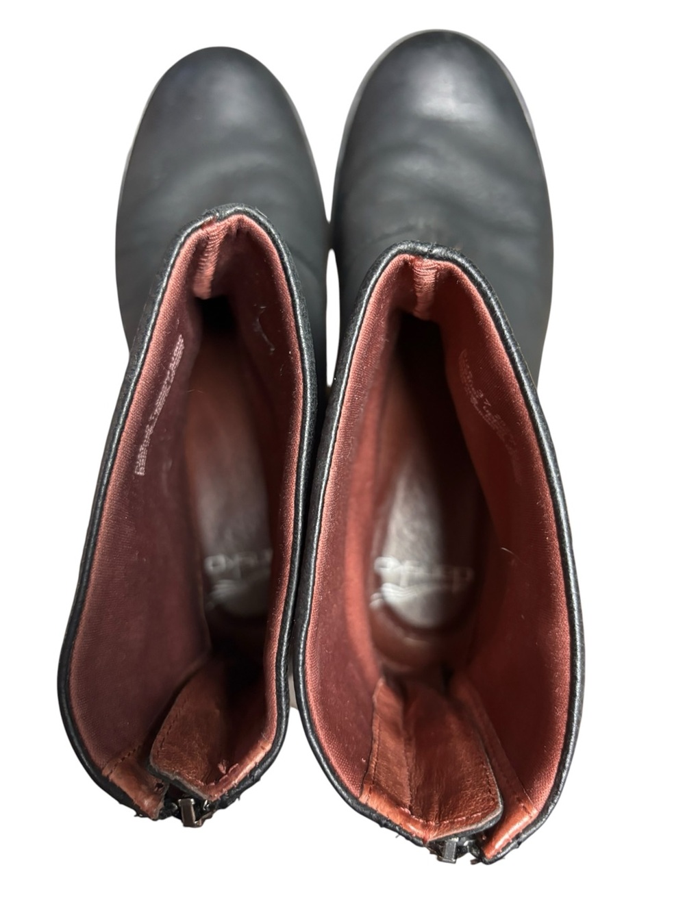 Dansko Brianne Black Leather Ankle Boots – Women’s Size 37 (US 7) - Picture 8 of 11